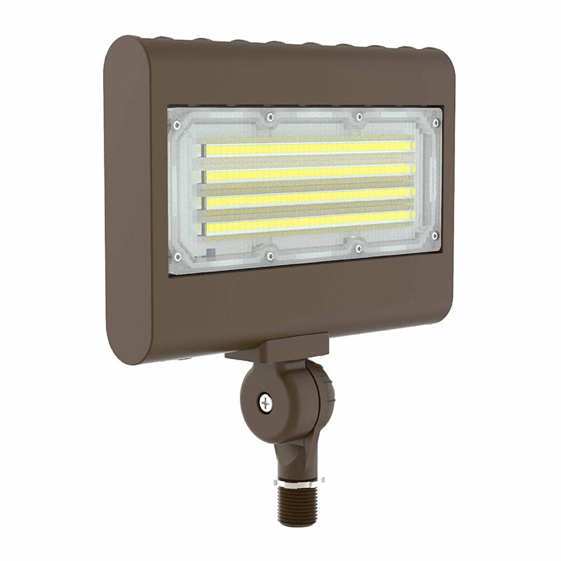 LFX-KN-MCTP - LED Small & Medium Multi-CCT High Lumen Flood Lights with 1/2" Knuckle 15W/20W/30W/50W 30K/40K/50K/57K