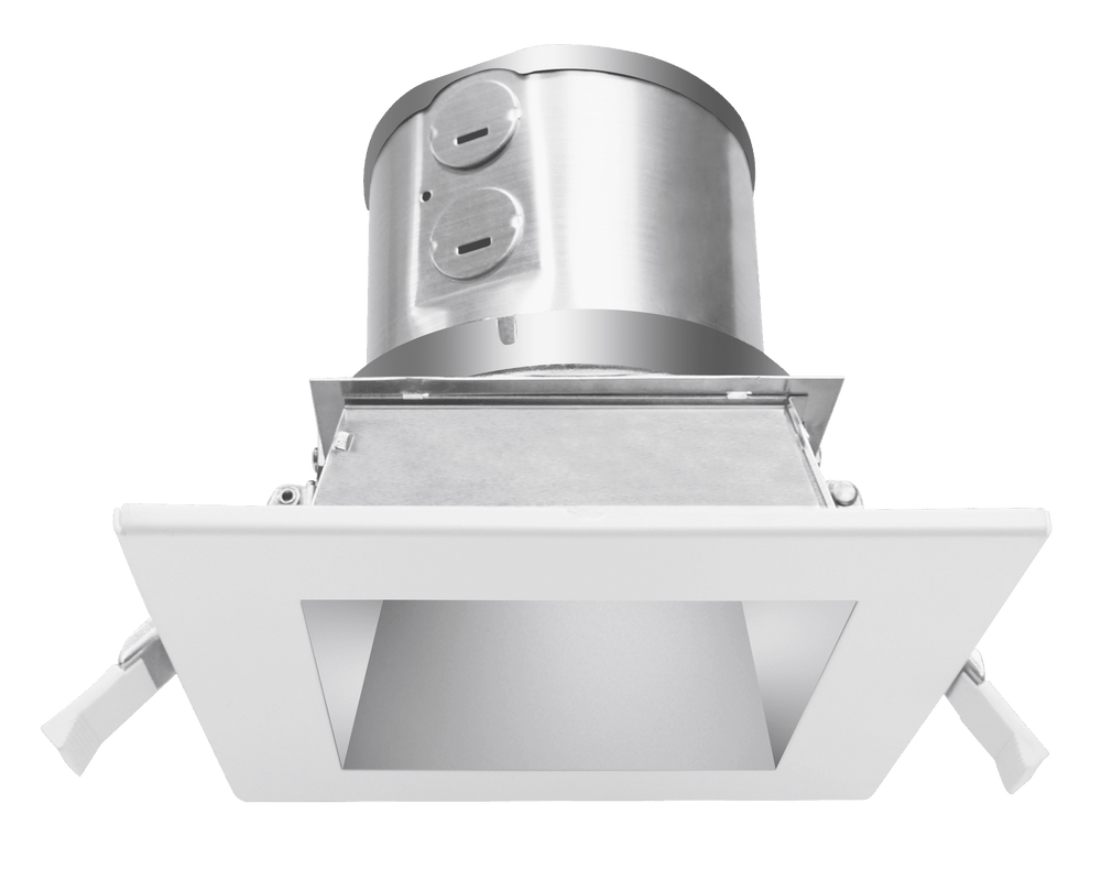 LED Commercial Clip-On/Snap-In Recessed Lights 27W/34W/40W 30K/35K/40K