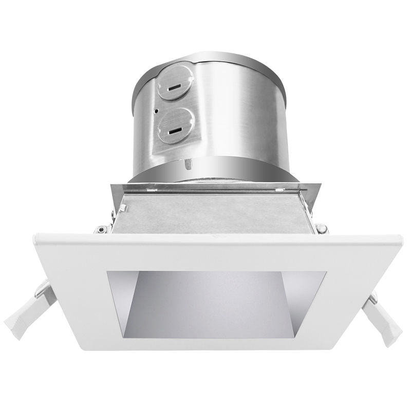 LED Commercial Clip-On/Snap-In Recessed Lights 10W/15W/20W 30K/35K/40K