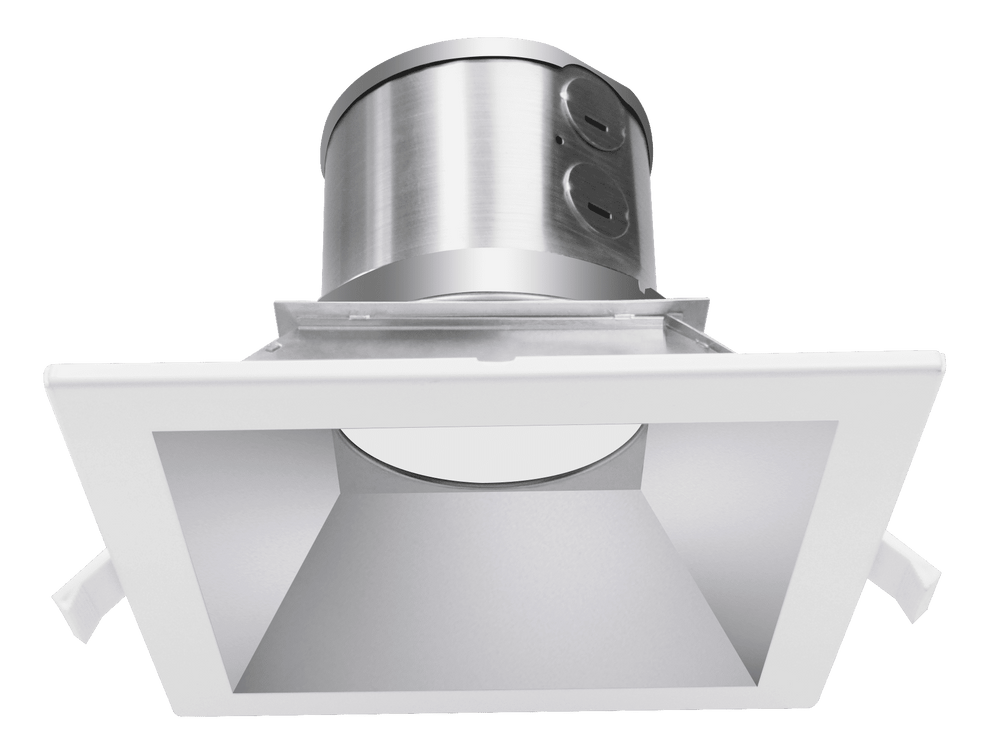 LED Commercial Clip-On/Snap-In Recessed Lights 27W/34W/40W 30K/35K/40K