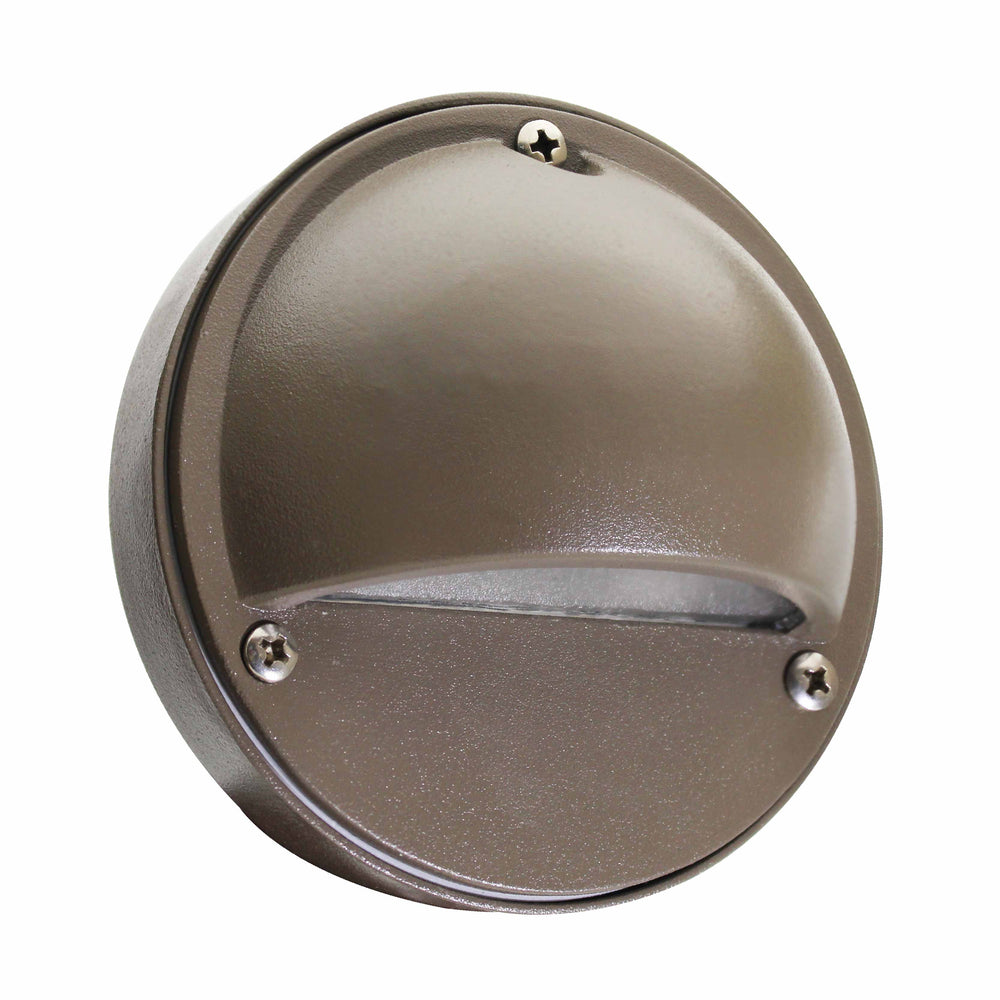 AS-158 - Westgate Lighting Step Lights with LED Lamps - Cast Aluminum Bronze, Black 3W 3000K