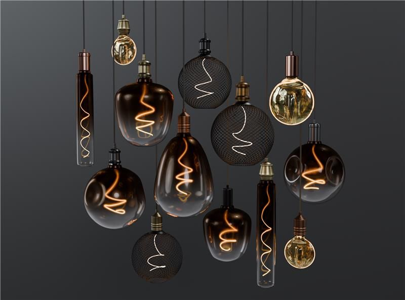 DPL-07 - Round Metal Mesh Decorative Pendant Lamp 4W 1800K