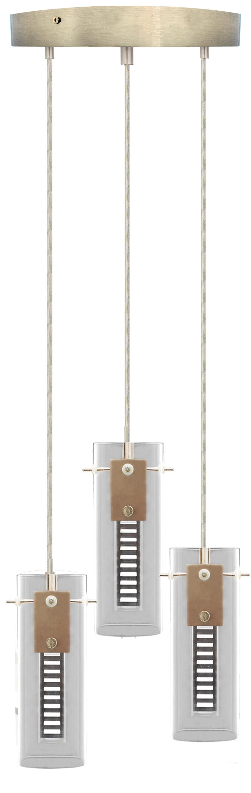 LCFH - LED Multi-CCT Integrated Hologram Pendant Lights 36W 27K/30K/35K/40K/50K