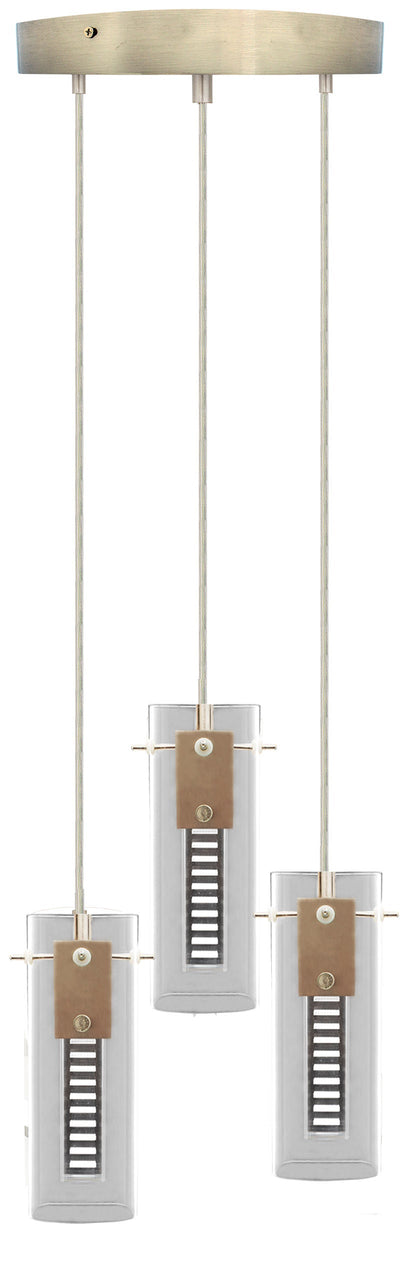 LCFH - LED Multi-CCT Integrated Hologram Pendant Lights 36W 27K/30K/35K/40K/50K