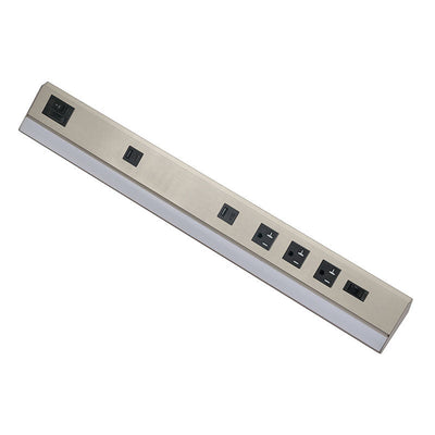 PSAL - Angled Power Strip & Undercabinet Light w/ Power Receptacle27K/30K/35K/40K/50K