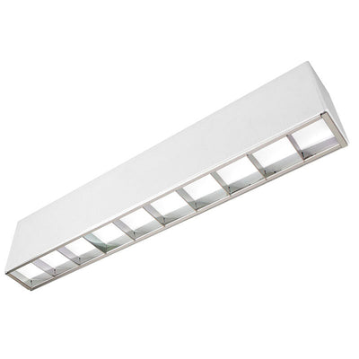 LED 2-3/4" Superior Architectural Seamless Linear Lights with Louver Lens 20W 30K/35K/40K/50K