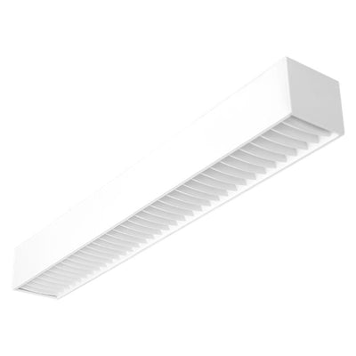 SCX4-LUV-WH - LED 4" Superior Architectural Seamless Linear Lights with Louver Lens