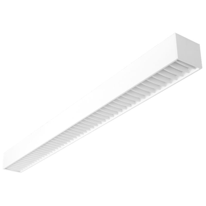 SCX4-LUV-WH - LED 4" Superior Architectural Seamless Linear Lights with Louver Lens