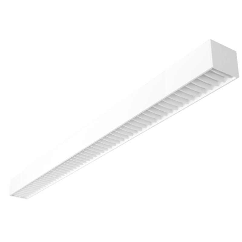 SCX4-LUV-WH - LED 4" Superior Architectural Seamless Linear Lights with Louver Lens