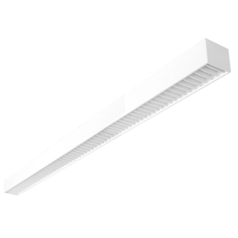 SCX4-LUV-WH - LED 4" Superior Architectural Seamless Linear Lights with Louver Lens