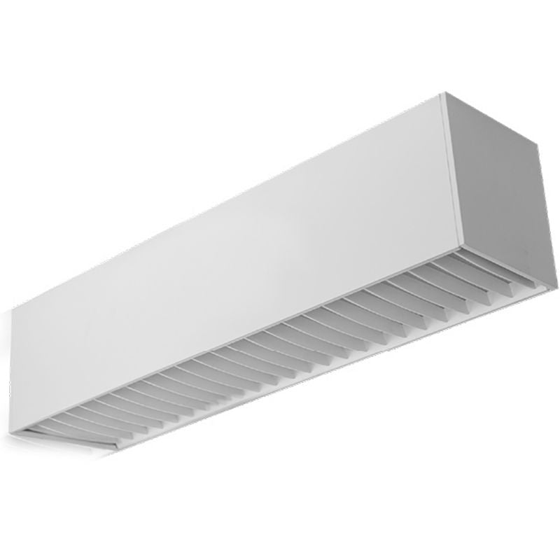 LED 6" Superior Architectural Seamless Indirect Linear Lights with White Louver Lens 20/25/30W 30K/35K/40K/50K