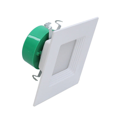 SDL-LED Multi-CCT Square Downlights Baffle/Smooth Trims 10W 27K/30K/35K/40K/50K