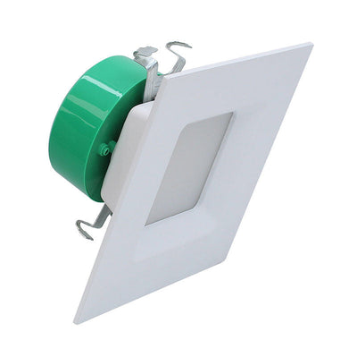 SDL-LED Multi-CCT Square Downlights Baffle/Smooth Trims 10W 27K/30K/35K/40K/50K