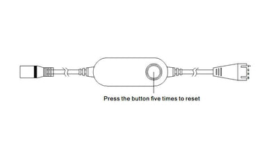 TC-PL12-RGBW - WG Smart App Compatible RGBW Round Puck Light