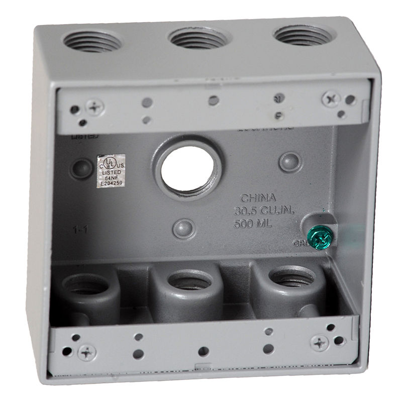 TWO-GANG STANDARD BOXES 2""