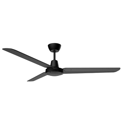 WF-215 - 56" Industrial 3-Blade Ceiling Fan with Wall Switch Matte
