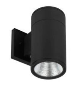WMC - 4" LED Wall Mount Cylinder Lights 15W 3000K/4000K/5000K
