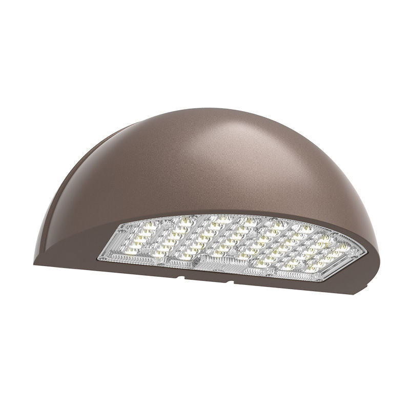 Half Moon Wall Pack | Power & CCT Adjustable 48W/64W/80W 30K/40K/50K