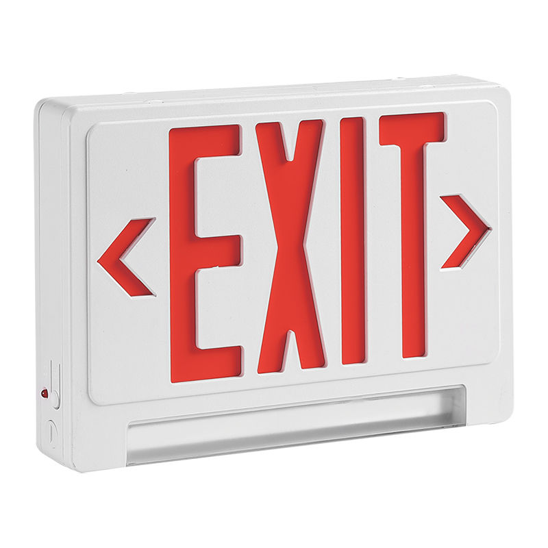 XIT - Single or Double Face LED Strip Combination Exit/Emergency Light 4.5W 6500K