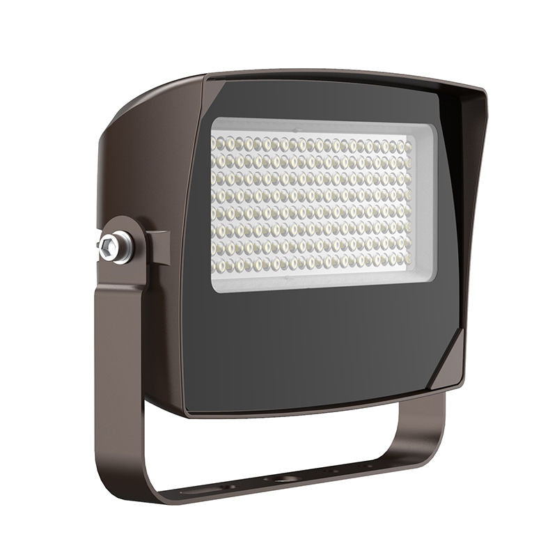 LF4MAX-TR - Maximum-Feature Round-Back Flood Light with U Bracket 20W/30W/50W 30K/40K/50K