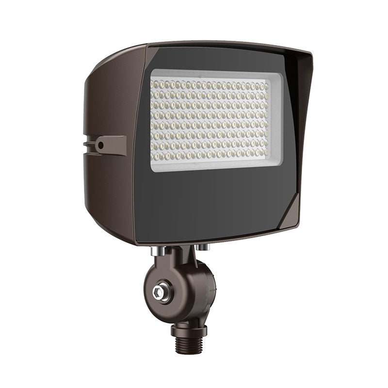 LF4MAX-KN - Maximum-Feature Round-Back Flood Light with Knuckle 20W/30W/50W 30K/40K/50K