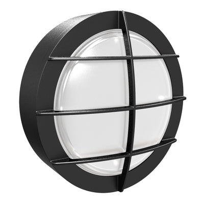 BKR - Power & CCT Selectable Round Bulkheads with Photocell 9W/12W/15W 30K/40K/50K