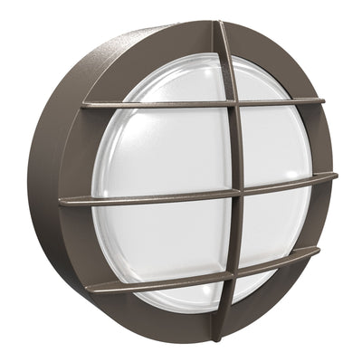 BKR - Power & CCT Selectable Round Bulkheads with Photocell 9W/12W/15W 30K/40K/50K
