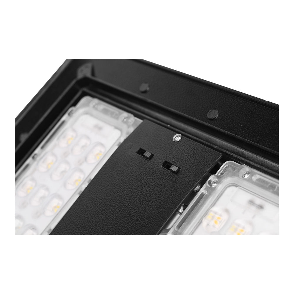 GPC - 120-277V Spec Series 24"X14" SQ Coach Post Top Power & CCT - Adjustable 60W/80W/100W 3000K/4000K/5000K