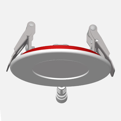 RSL-G2-FR - Round Fire-Rated Edge-Lit Slim Recess Lights 12W 27K/30K/35K/40K/50K