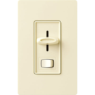 Lutron Skylark Preset Dimmer with On/Off Switch, 1000W, Incandescent/Halogen Only, Single-Pole/3-Way, 120V, S-103PH-AL, Almond