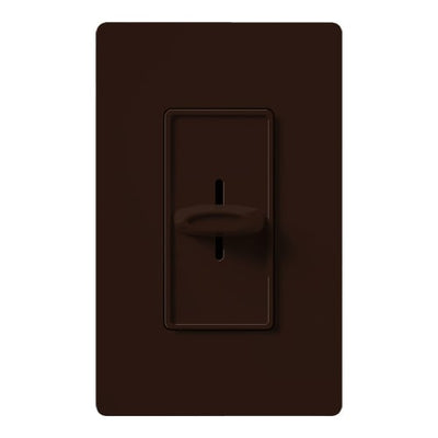Lutron Skylark Quiet 3-Speed Fan Control, No Neutral Required, 1.5A 3-Speed Ceiling Fan, 120V, Single Pole/3-Way, SFSQ-FH-BR, Brown